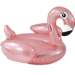 Flotador flamenco oro rosa