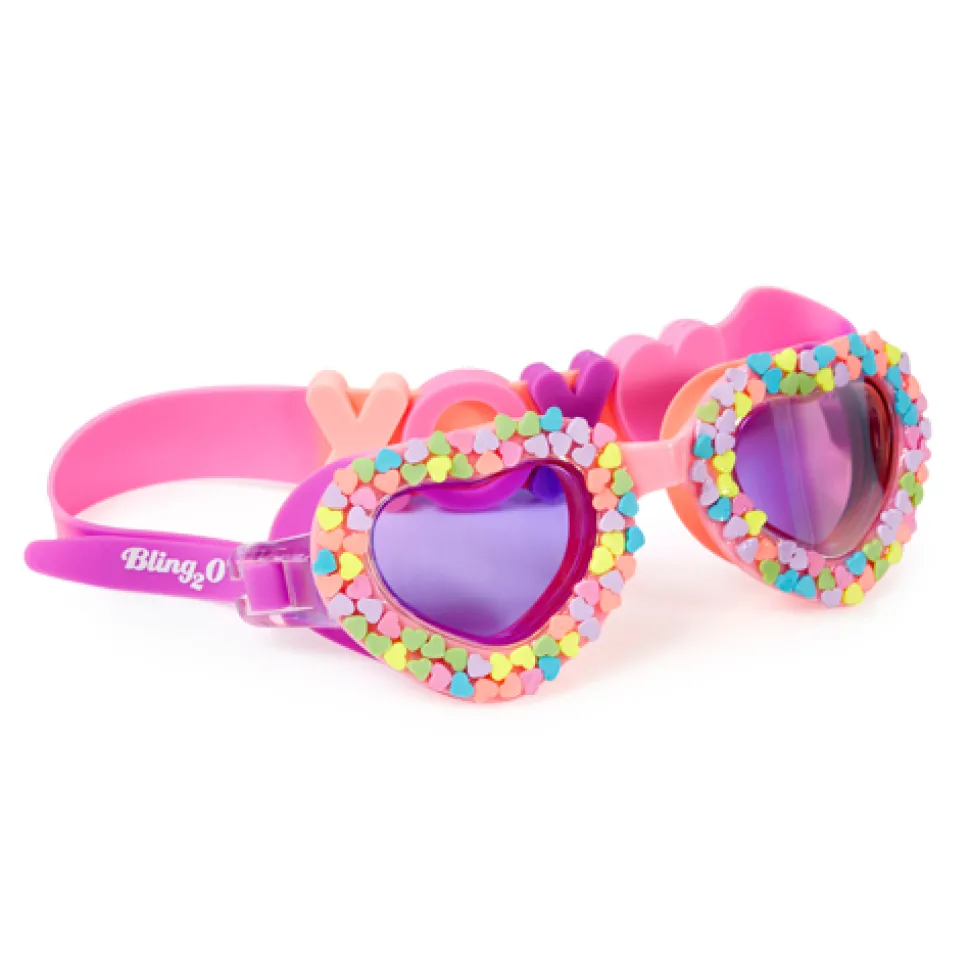 Gafas de natación Be Mine Pastel Heart