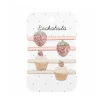 Gomas de fresa y cupcakes