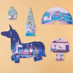 Happy birthday unicorn puzzle