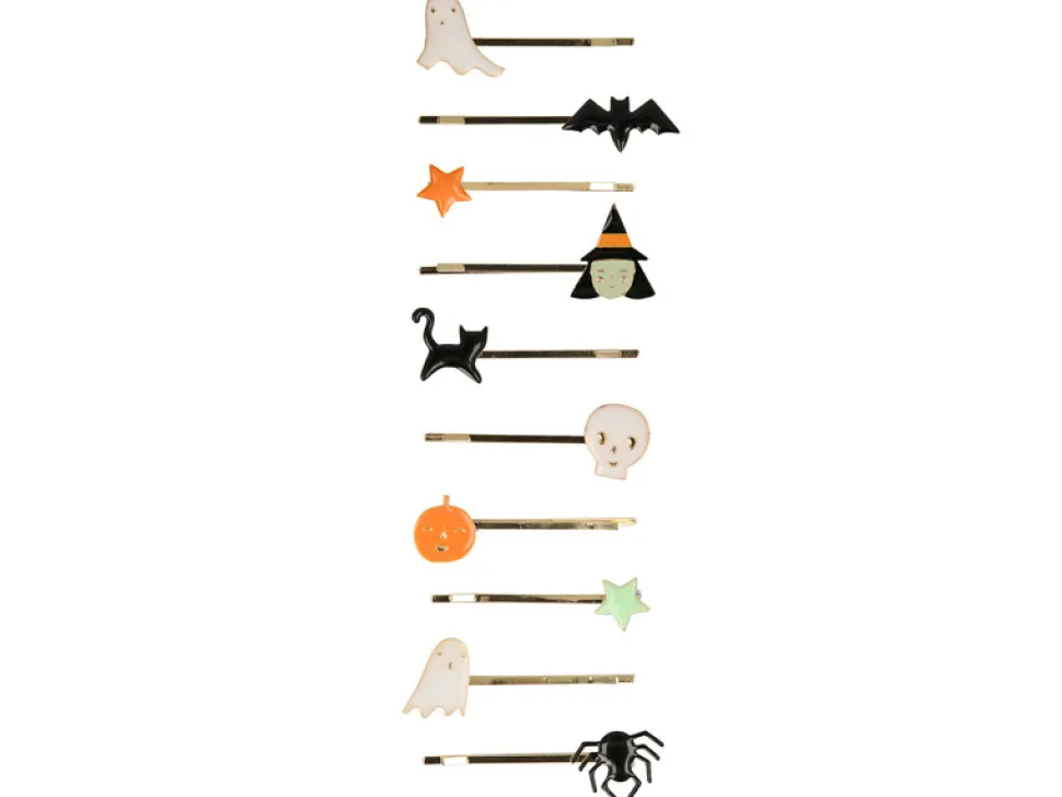 Horquillas esmaltadas halloween Meri Meri