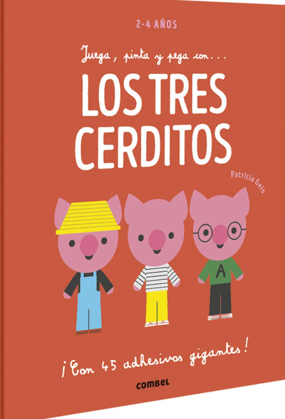 Juega, pinta y pega con… Los tres cerditos