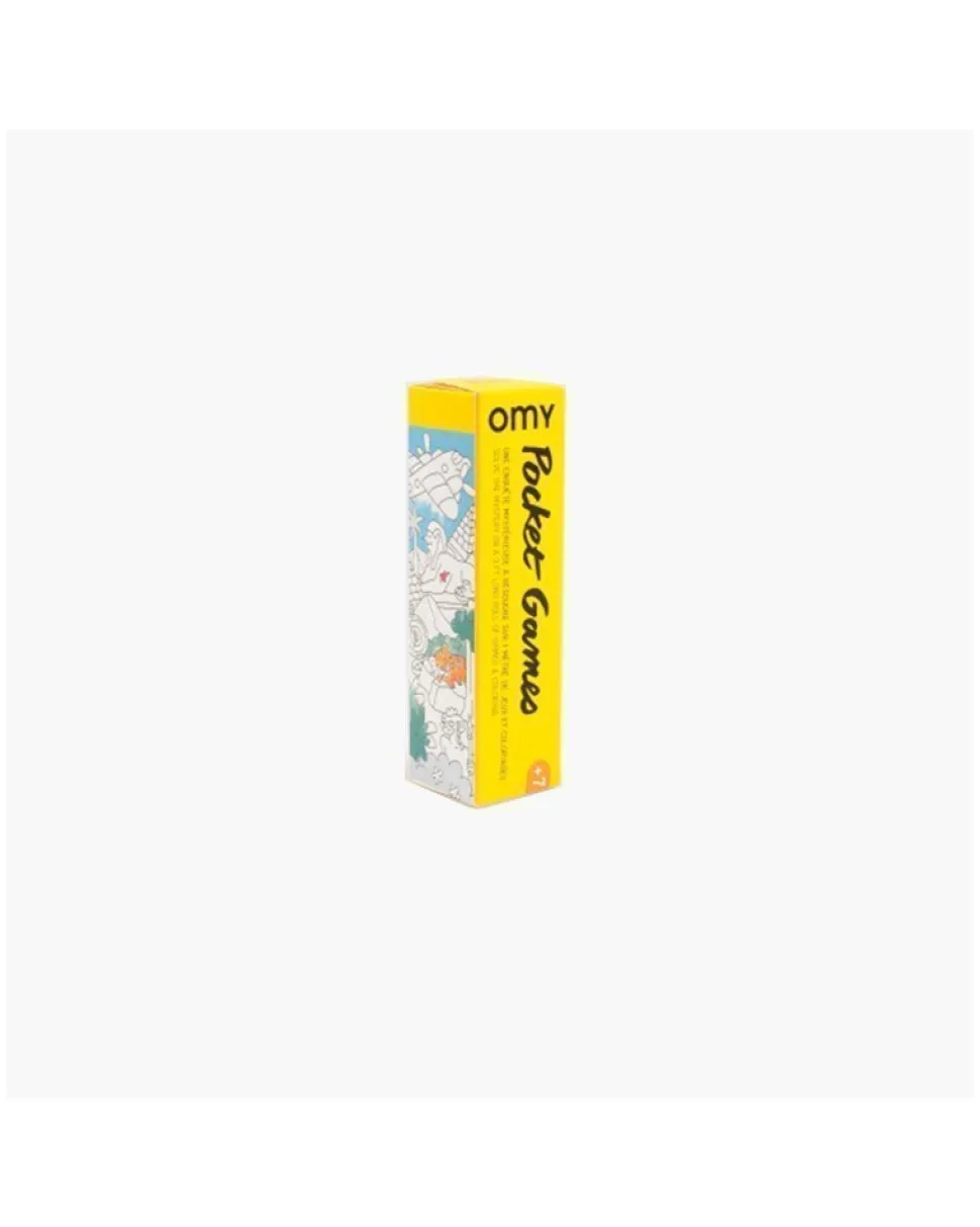 Juego de bolsillo para colorear Atlas+8 pinturas