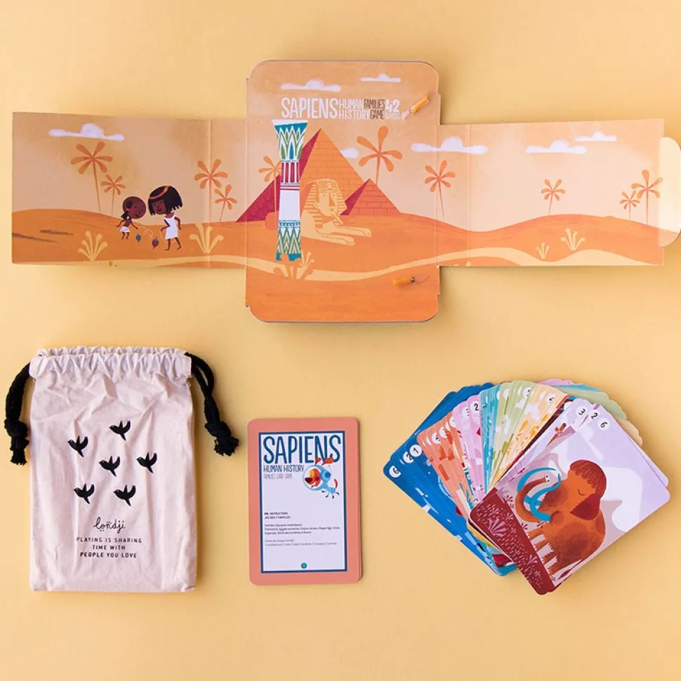 Juego de cartas sapiens, human history