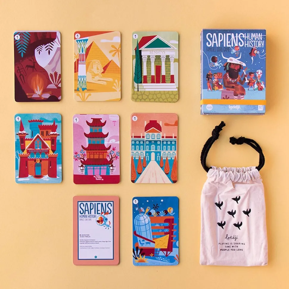 Juego de cartas sapiens, human history