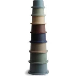 Juego de cubos apilable retro forest