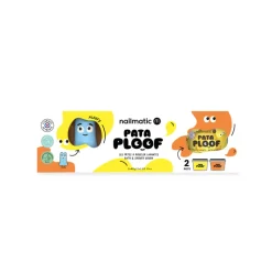 Juego de masa para baño naranja y amarilla con Ploofy