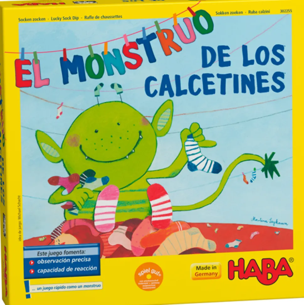 Juego de mesa El monstruo de los calcetines