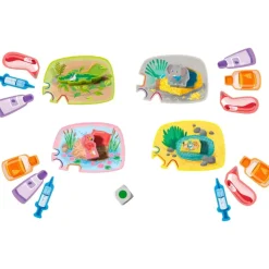 Juego de mesa hospital animal