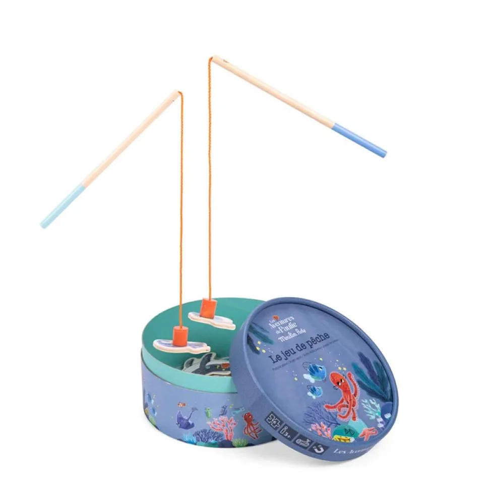 Juego de pesca Aventuras de Paulie Moulin Roty