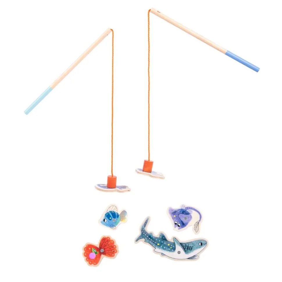 Juego de pesca Aventuras de Paulie Moulin Roty