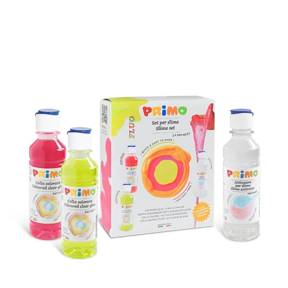 Juego para hacer slime flourescente