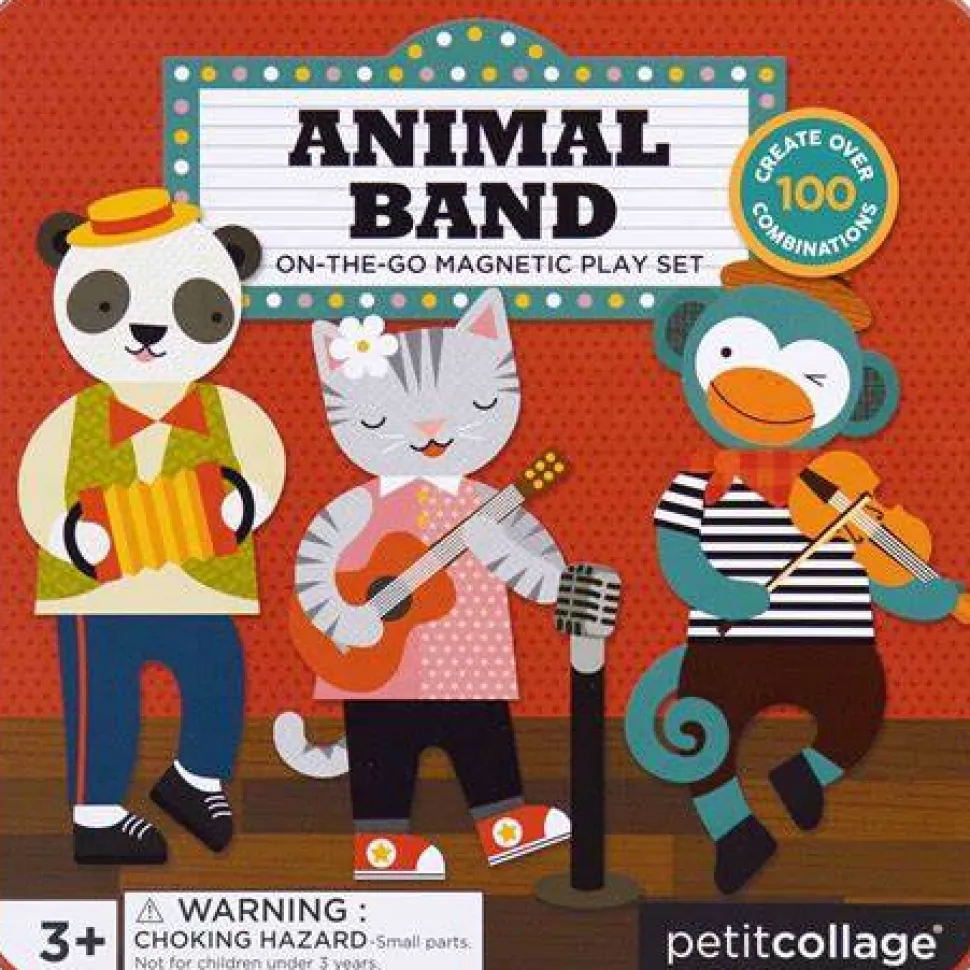 juego magnético viaje animal band