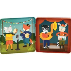 juego magnético viaje animal band