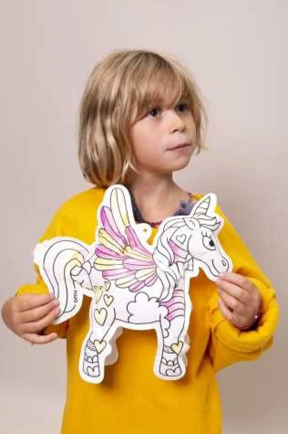Juguete hinchable para colorear Unicornio
