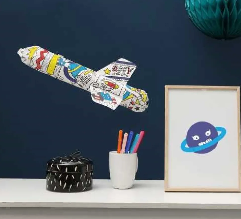 Juguete hinchable para colorear Cohete