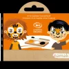 Kit de maquillaje 3 colores tigre y zorro