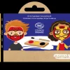 Kit de maquillaje 3 colores ninja y superhéroe
