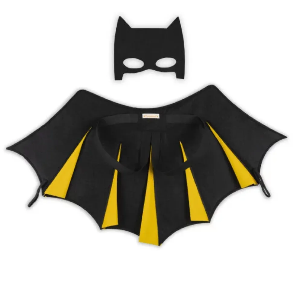 Kit de murciélago negro dorado