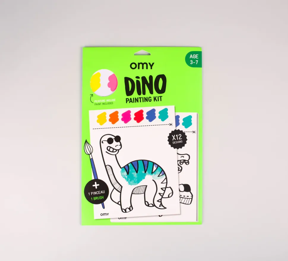 Kit de pintura Dinosaurio