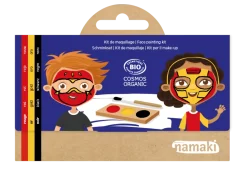 Kit de maquillaje 3 colores ninja y superhéroe