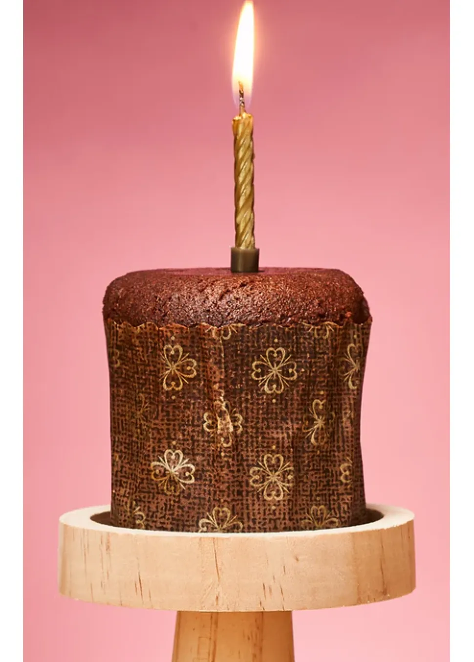 Lata redonda brownie confeti happy birthday