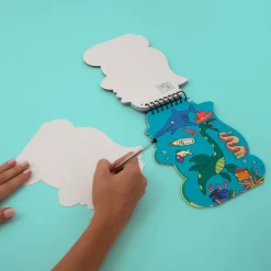 Libreta de pegatinas Dino