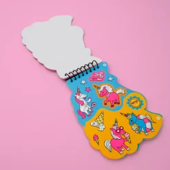 Libreta de pegatinas Unicornio