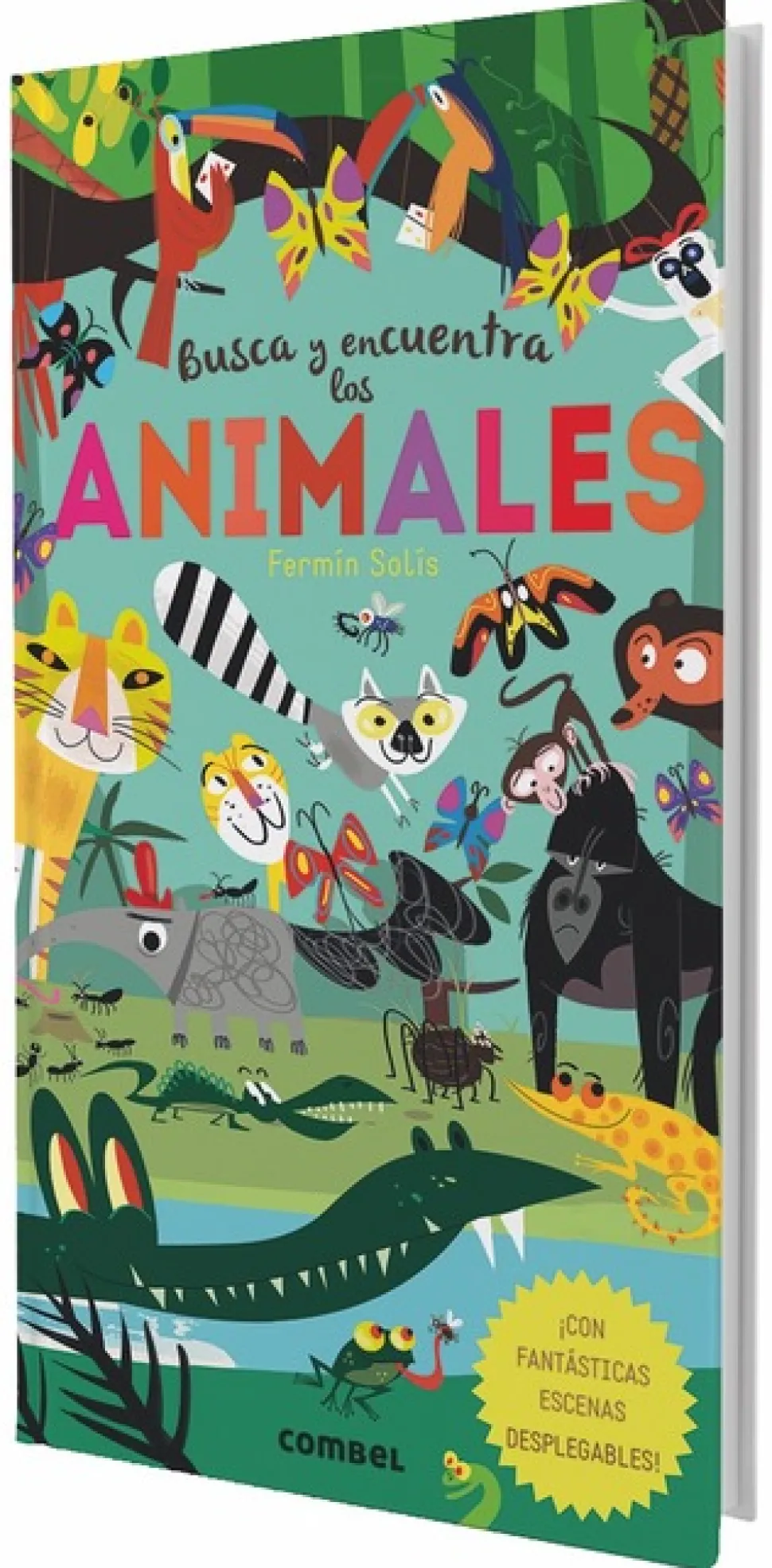 Libro Busca y encuentra los animales