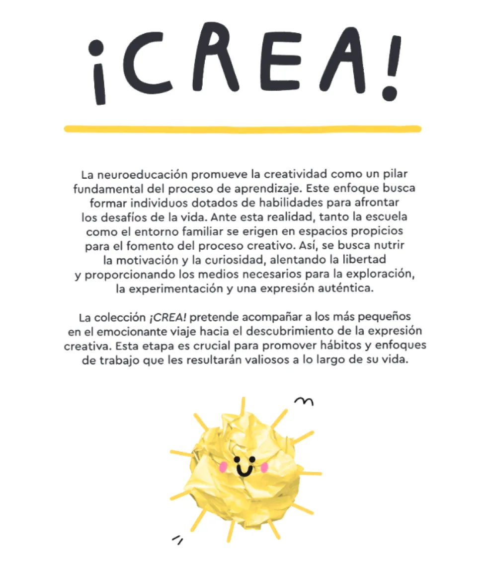 Libro ¡Crea! Con formas
