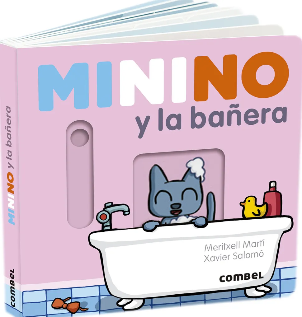 Libro Minino y la bañera