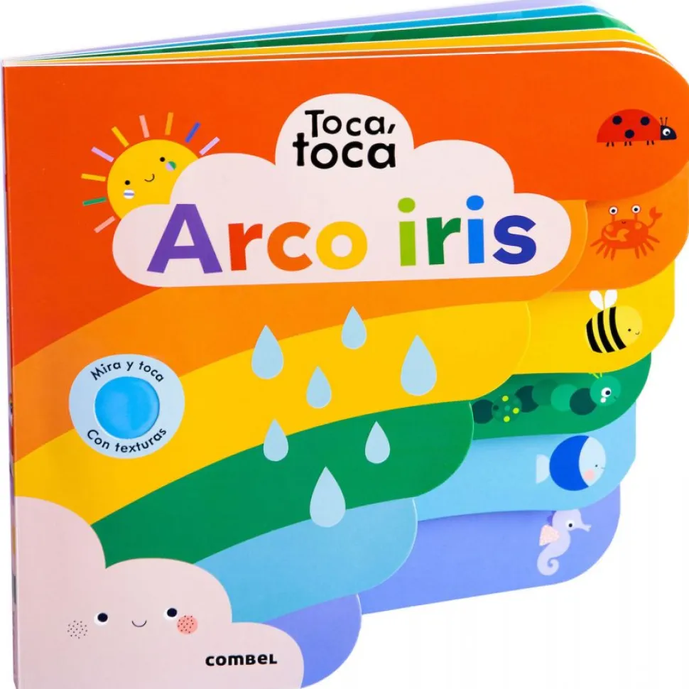 Libro toca toca arcoiris