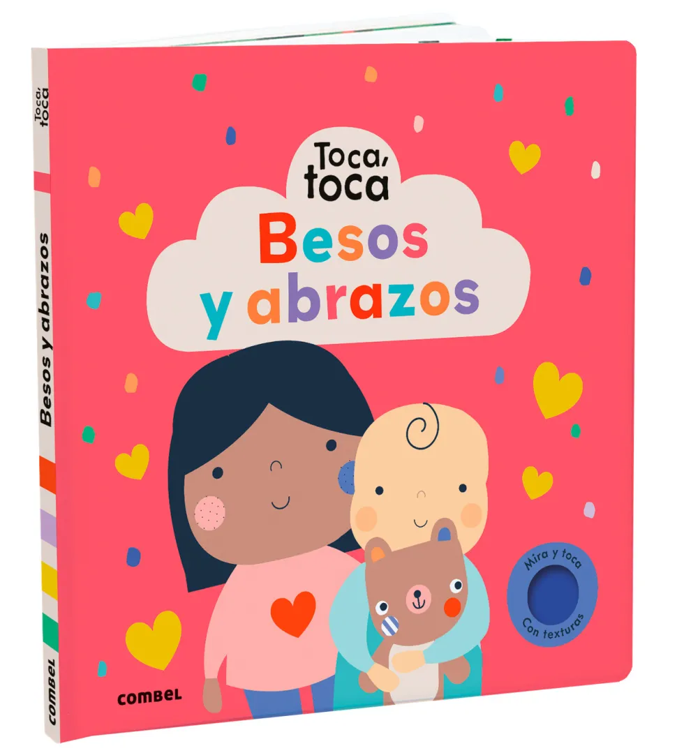 Libro toca toca besos y abrazos