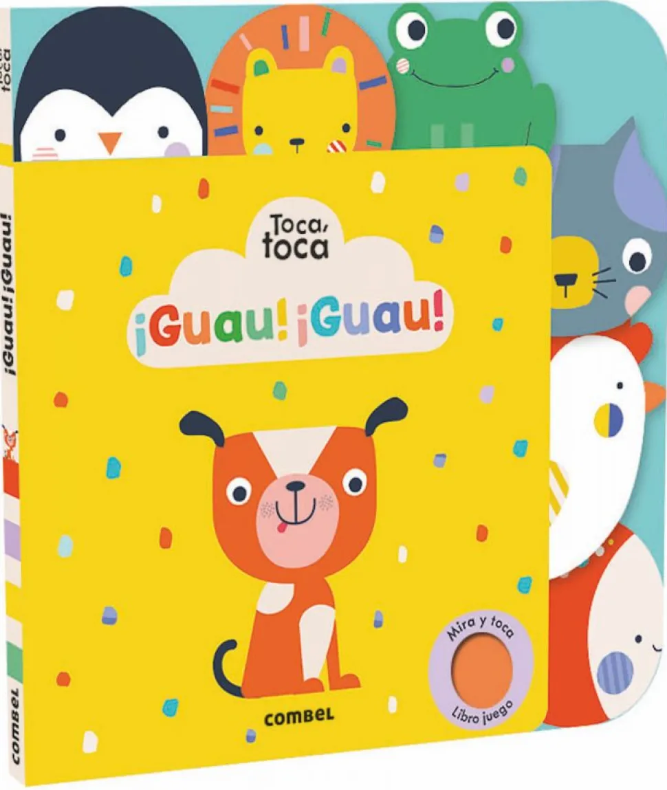 Libro toca toca ¡Guau! ¡Guau!