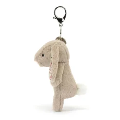 Llavero conejo beige blossom