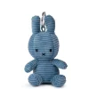 Llavero Miffy pana 10 cm azul aviador
