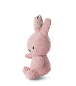 Llavero Miffy pana 10 cm rosa