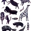 LÁMINAS DE ANIMALES SALVAJES
