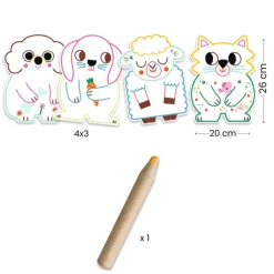 láminas para colorear animales domésticos