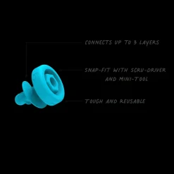 Makedo Pack de tornillos mix 160 piezas