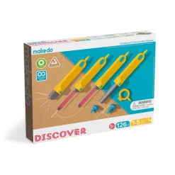 Makedo discover kit 126 piezas