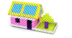 Meli-Basic 250pcs travel box de construcción