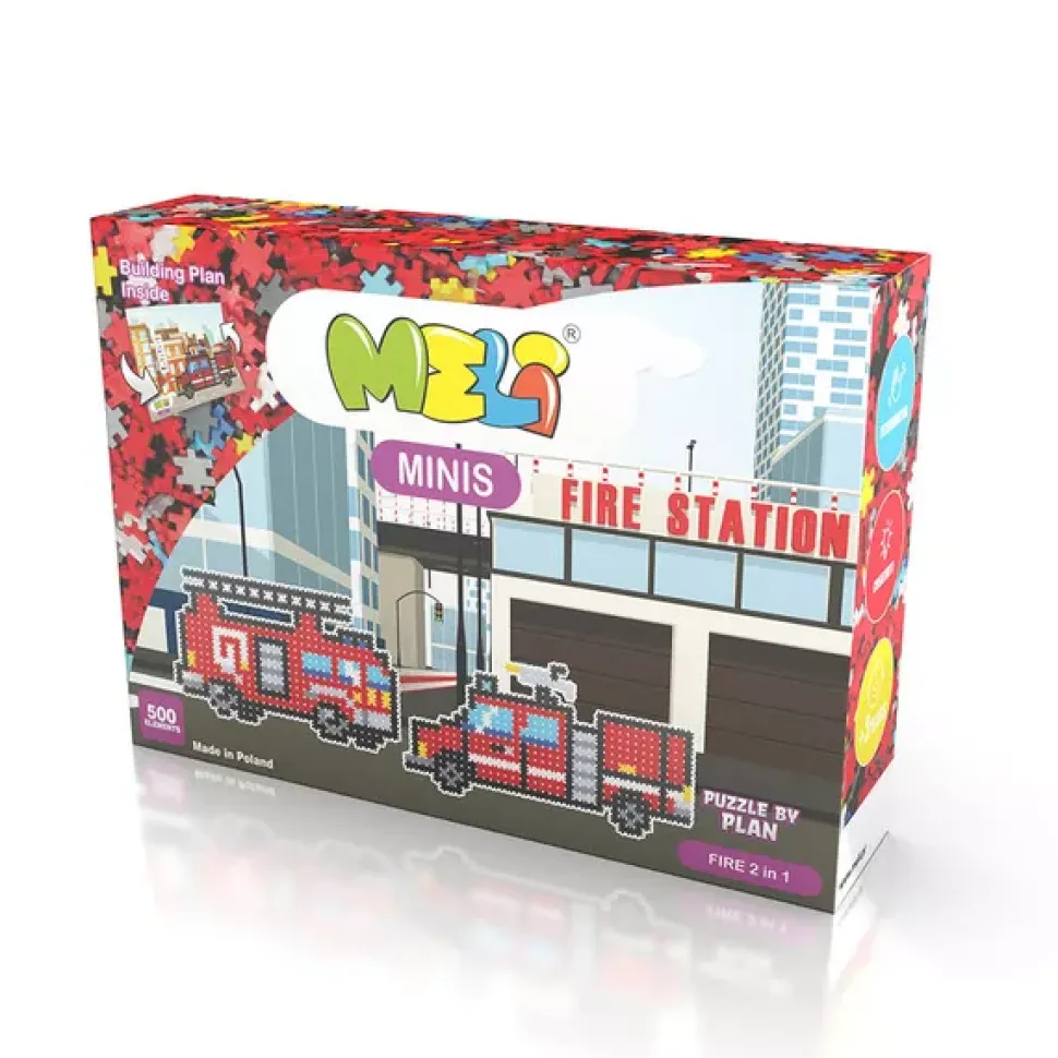 Meli-Minis 2en1 Bomberos