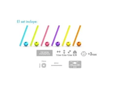Meli-Stik Neon 150pcs