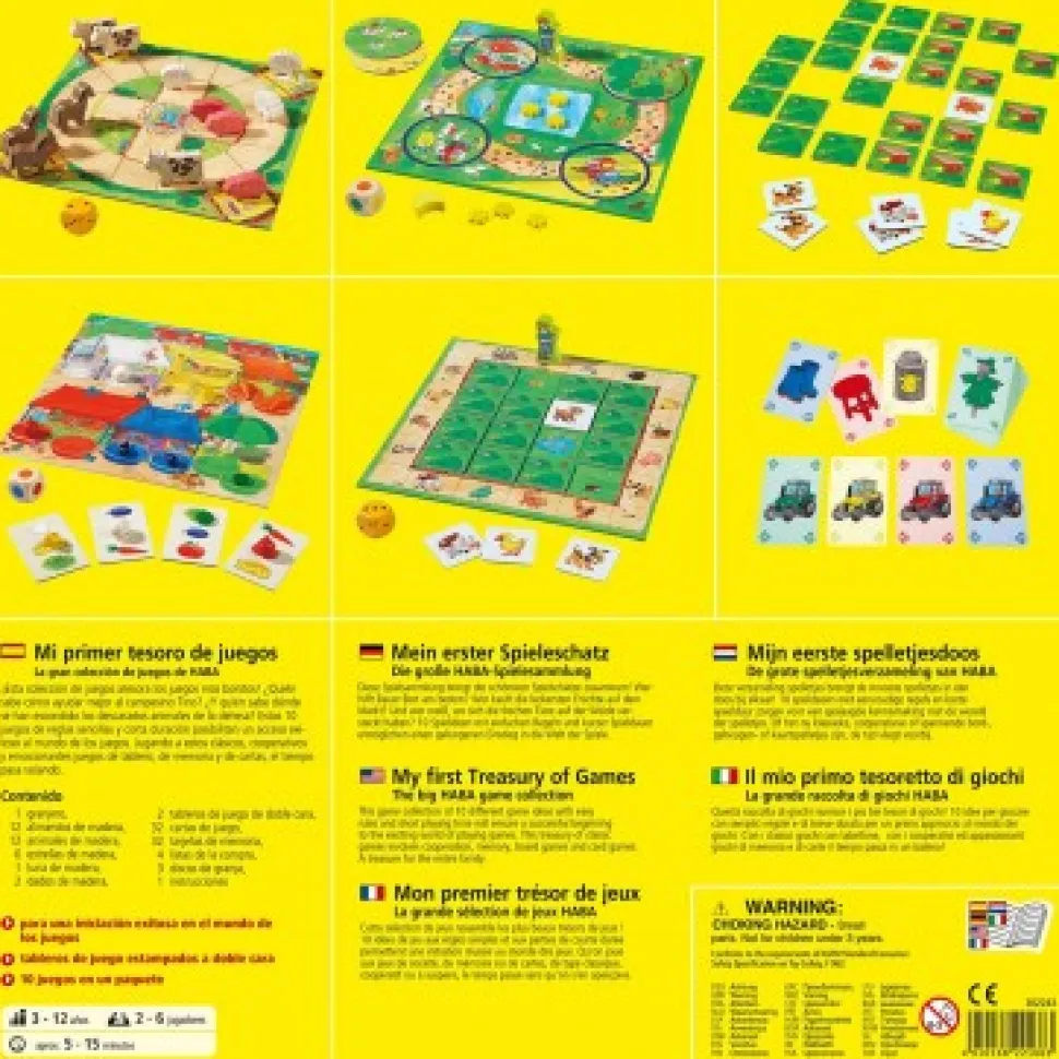 Mi primer juego de mesa tesoro de juegos