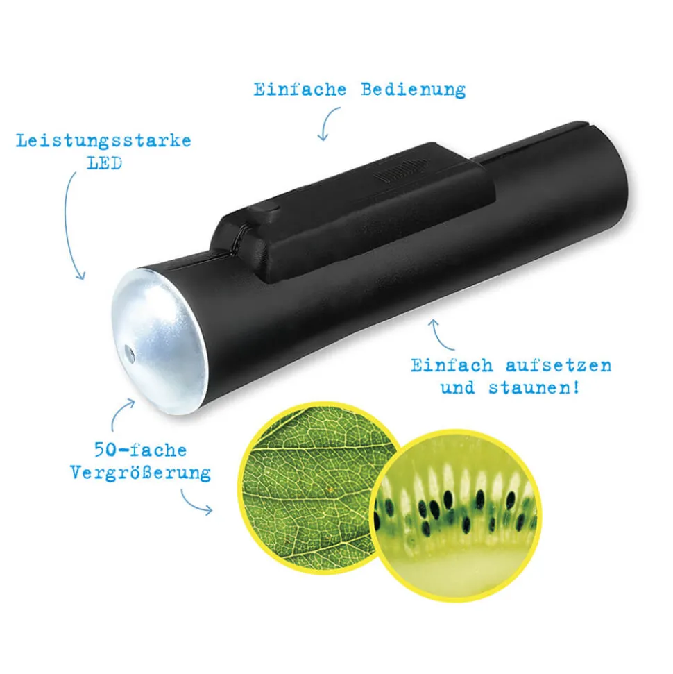 Microscopio de bolsillo para exteriores