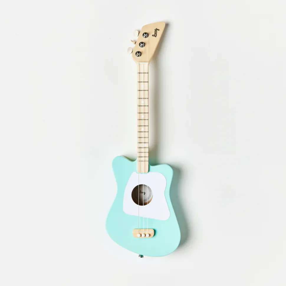 Mini guitarra Acústica Loog menta
