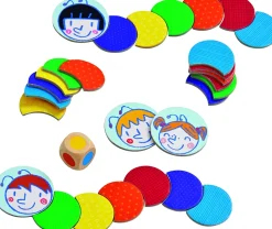 Mini juego la oruga de colores