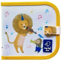 Mini libro pizarra león