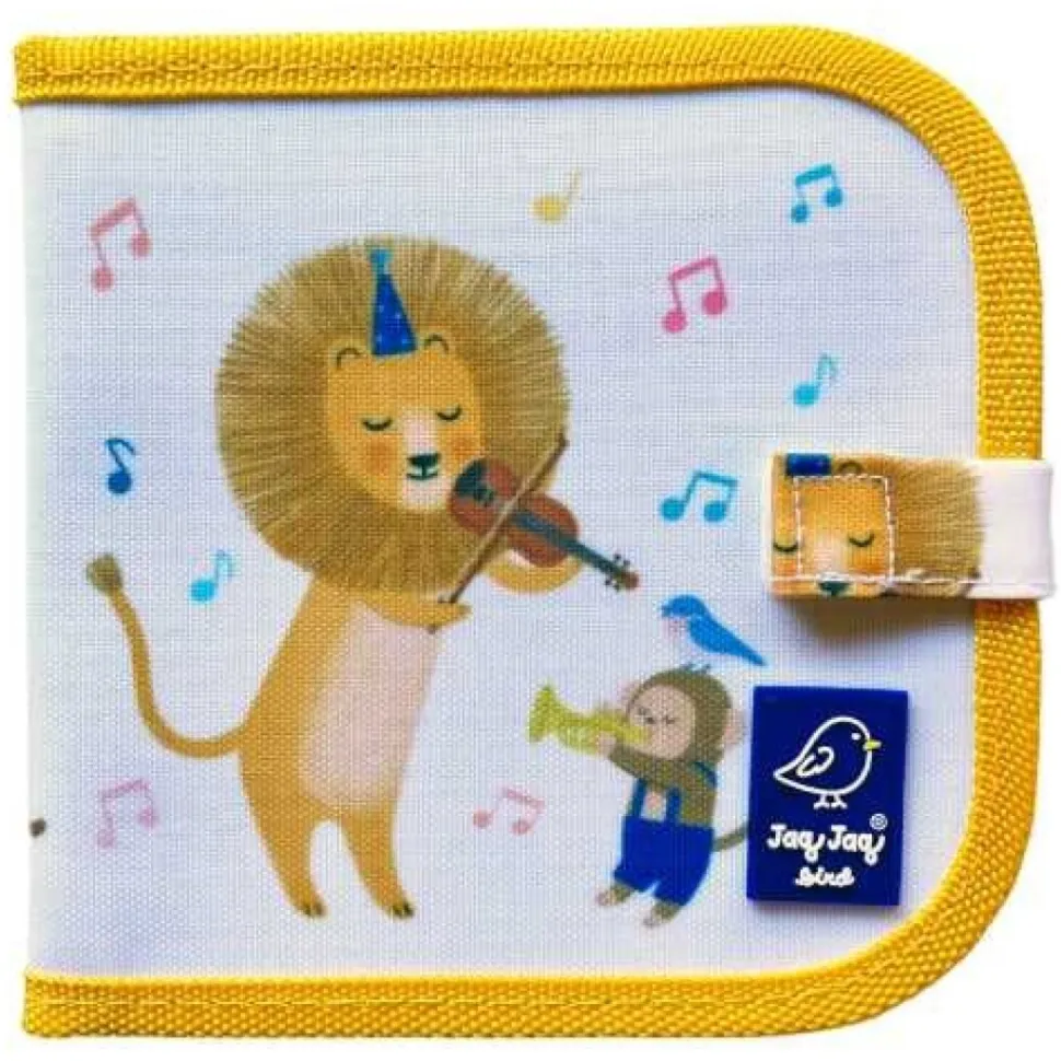 Mini libro pizarra león